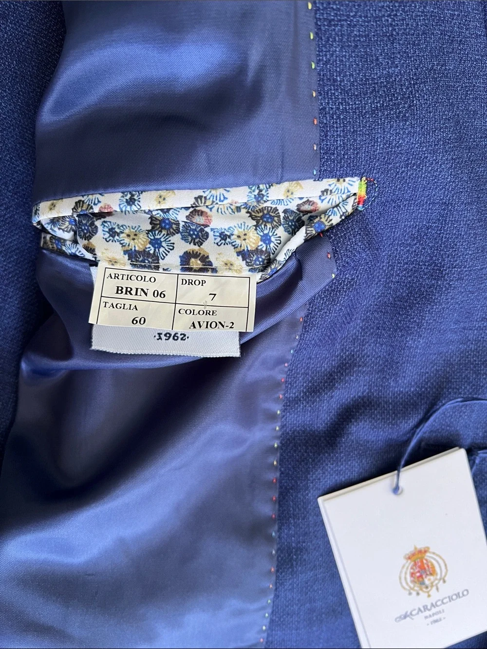 High Quality Italian light weight blue blazer